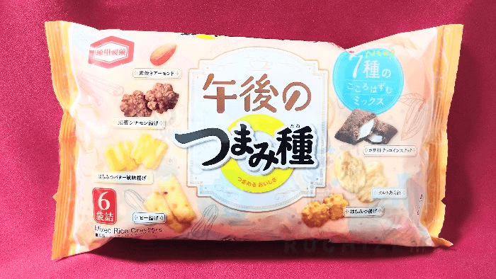 亀田製菓 午後のつまみ種 パッケージ