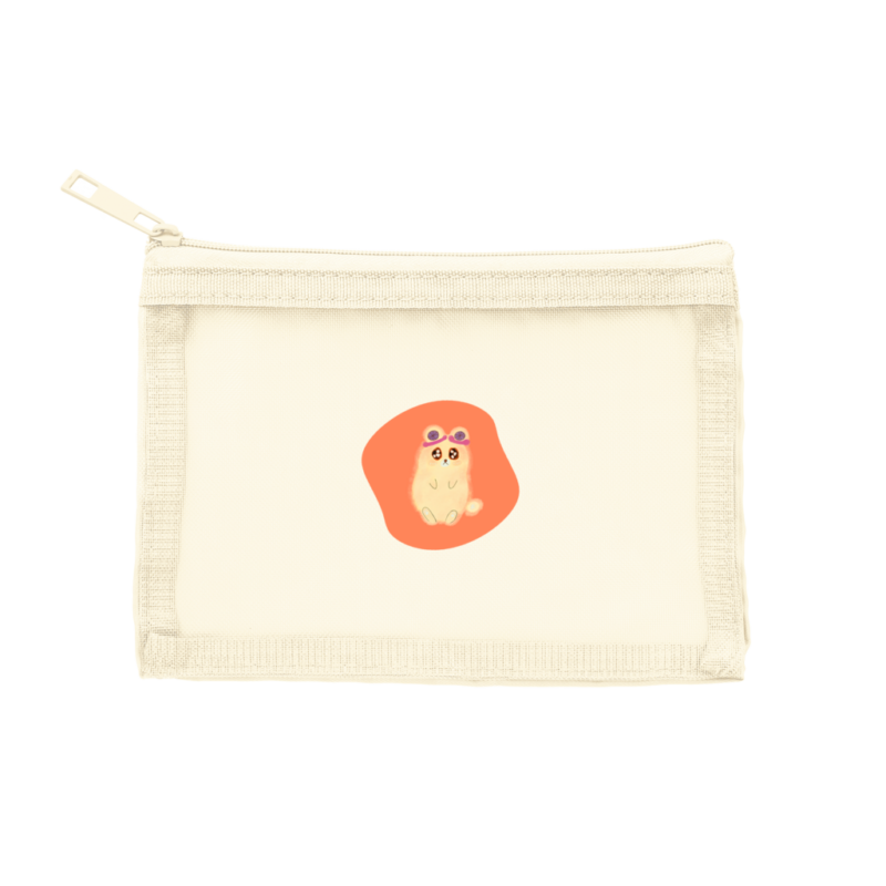 Danguma Rollie メッシュフラットポリポーチ（S）オフホワイト