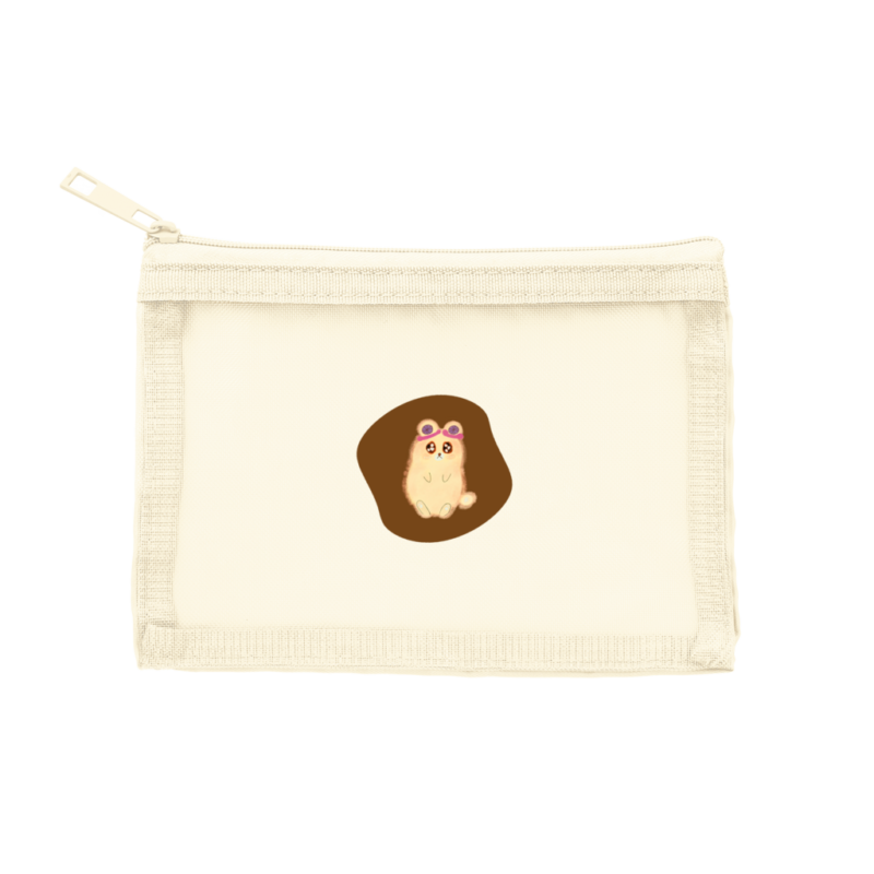 オフホワイト Danguma Rollie メッシュフラットポリポーチ(S)オフホワイト