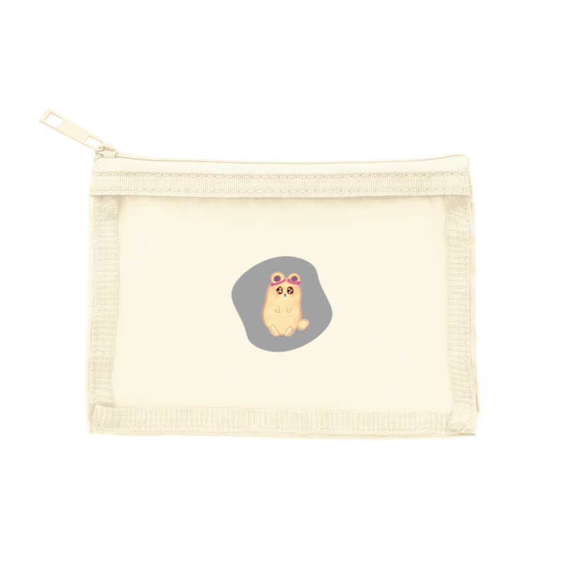 オフホワイト Danguma Rollie メッシュフラットポリポーチ(S)オフホワイト