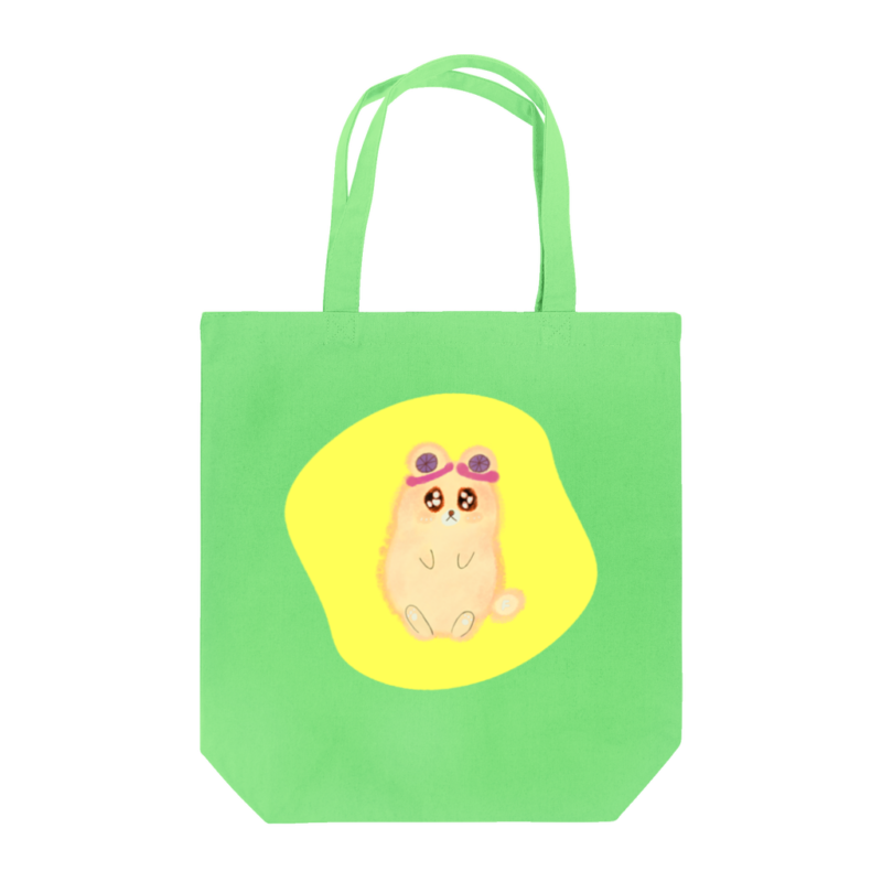 Danguma Rollie トートバッグ ライム